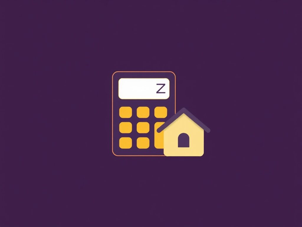 Conceptual illustration representing home improvement financing and rebate options
