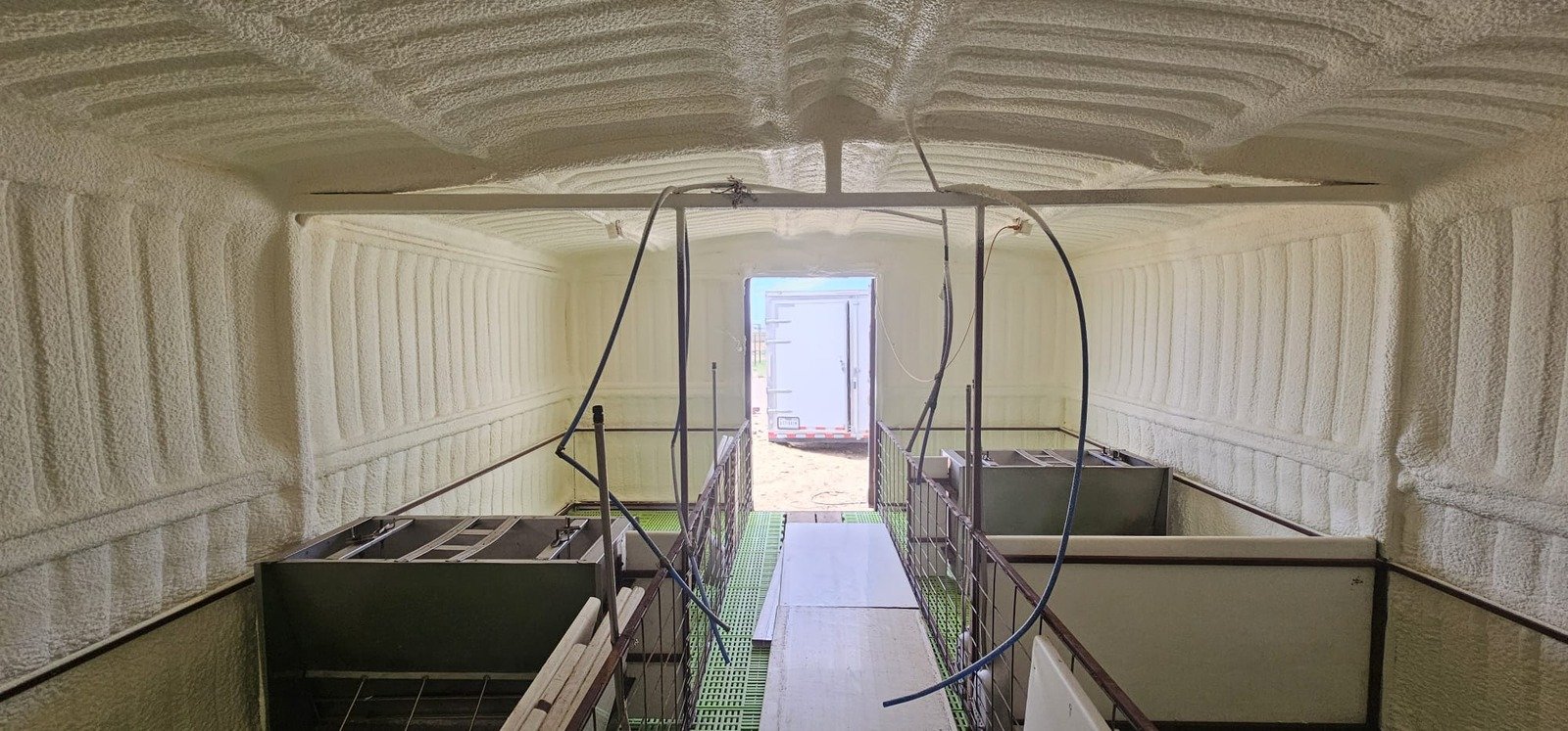 Finished spray foam insulation coverage — Desert Spray Foaming