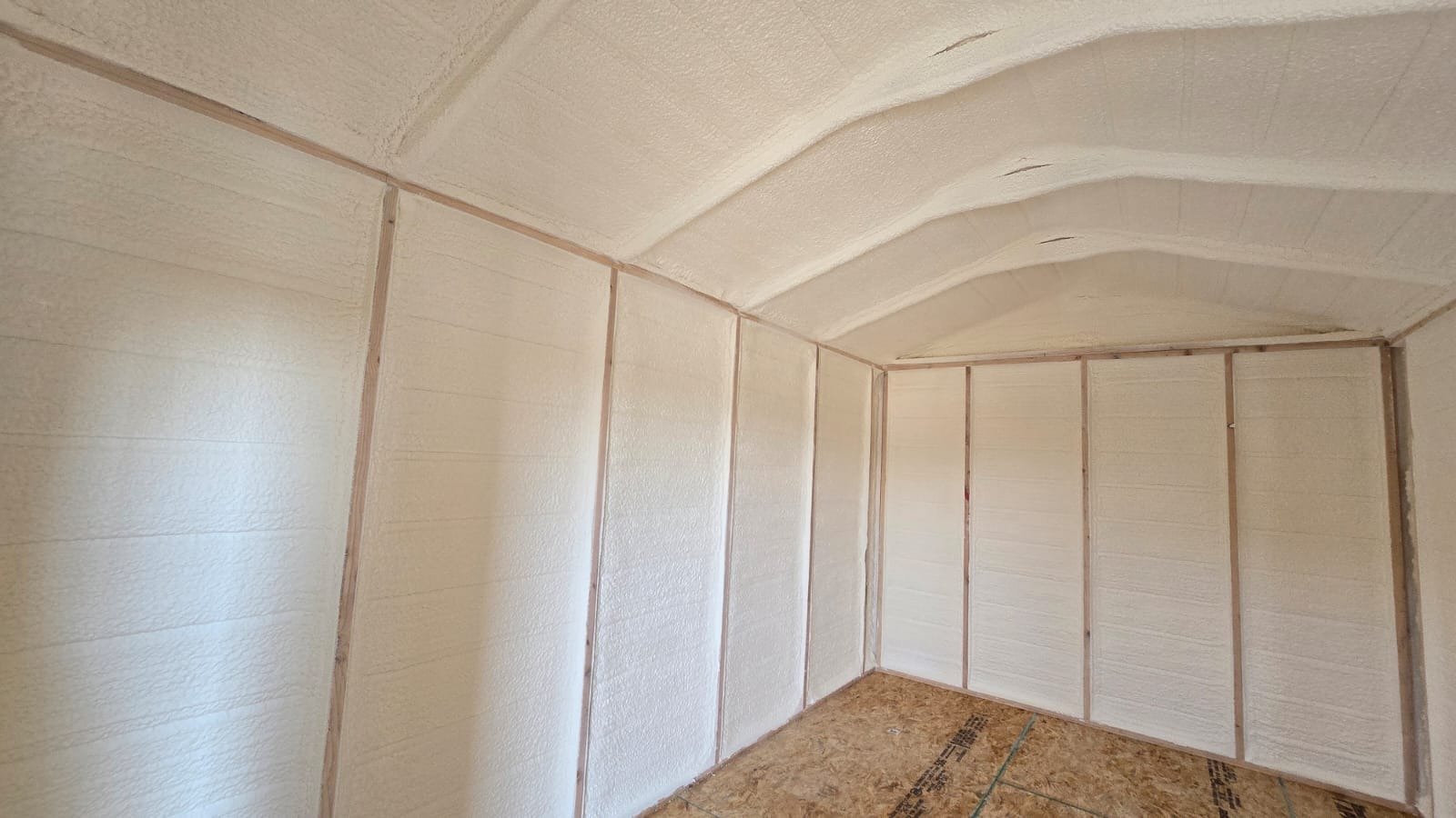 Insulation crew at work on a Seminole TX project — Desert Spray Foaming