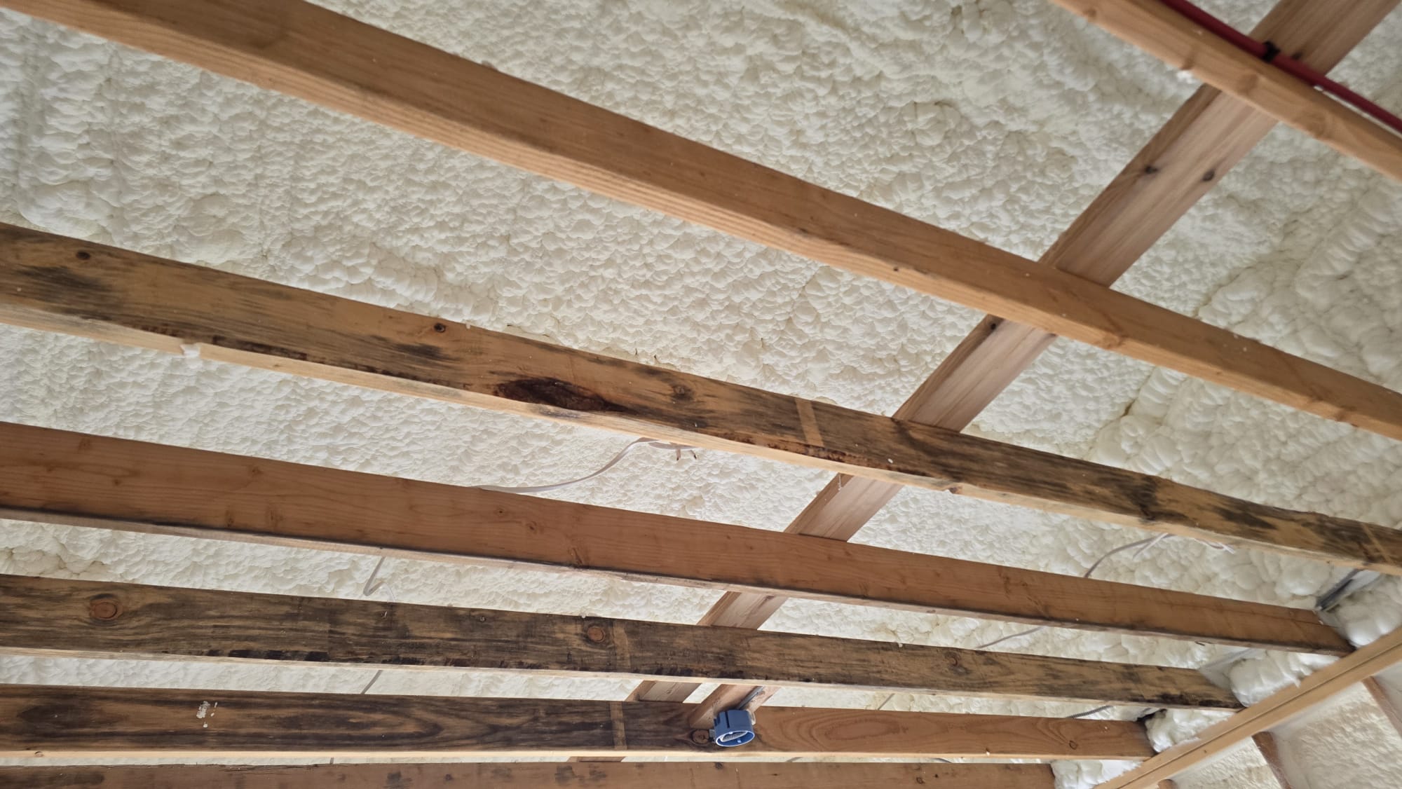 Attic spray foam insulation project in West Texas — Desert Spray Foaming