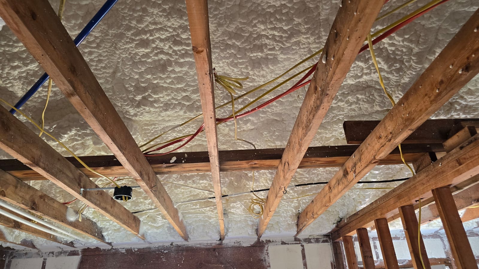 Attic spray foam insulation project in West Texas — Desert Spray Foaming