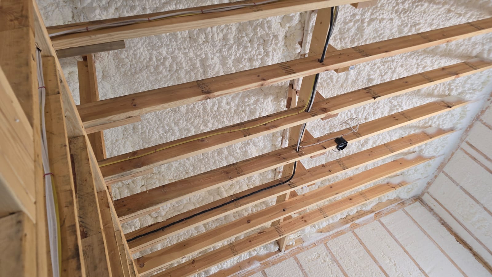 Attic spray foam insulation project in West Texas — Desert Spray Foaming